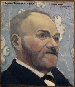 Emile Bernard; Portrait du Père Tanguy; 1887